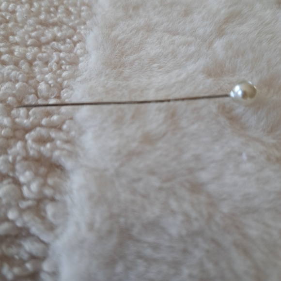 Vintage stick pin with pearl - Picture 2 of 2